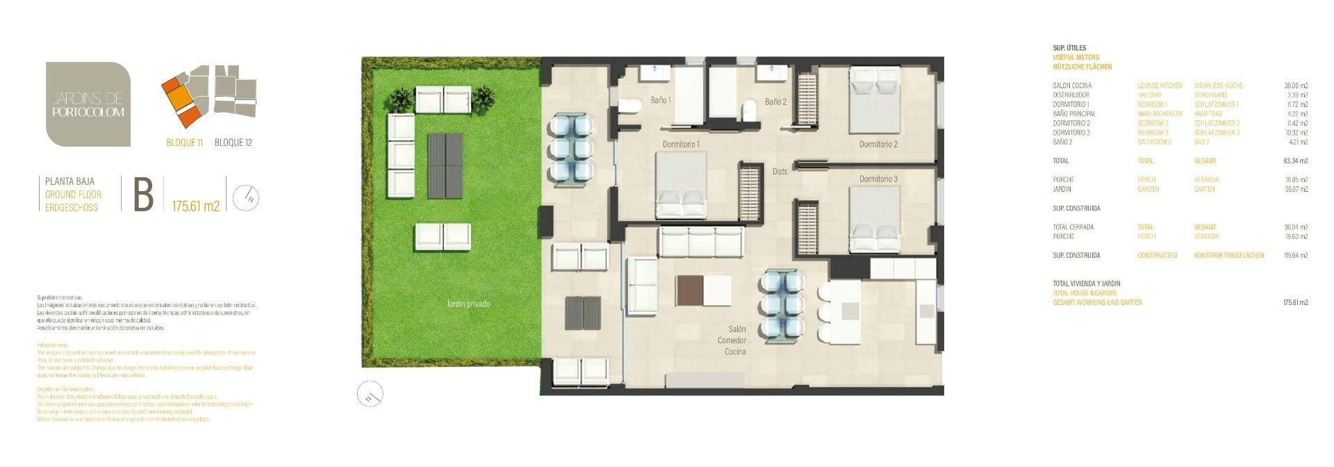 Piso 3 habitaciones Felanitx, Baleares