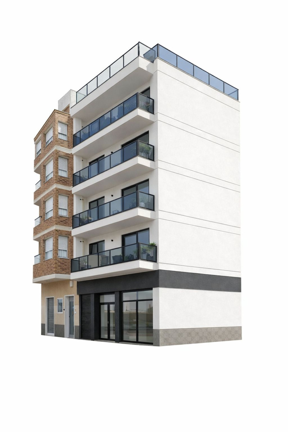 Nový apartmán s 1 ložnicí kousek od moře, Guardamar del Segura