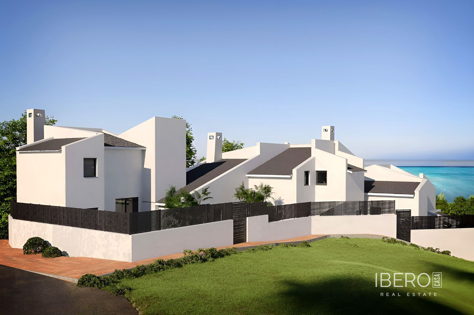 Nový dům se 2 ložnicemi a výhledem na moře, Estepona