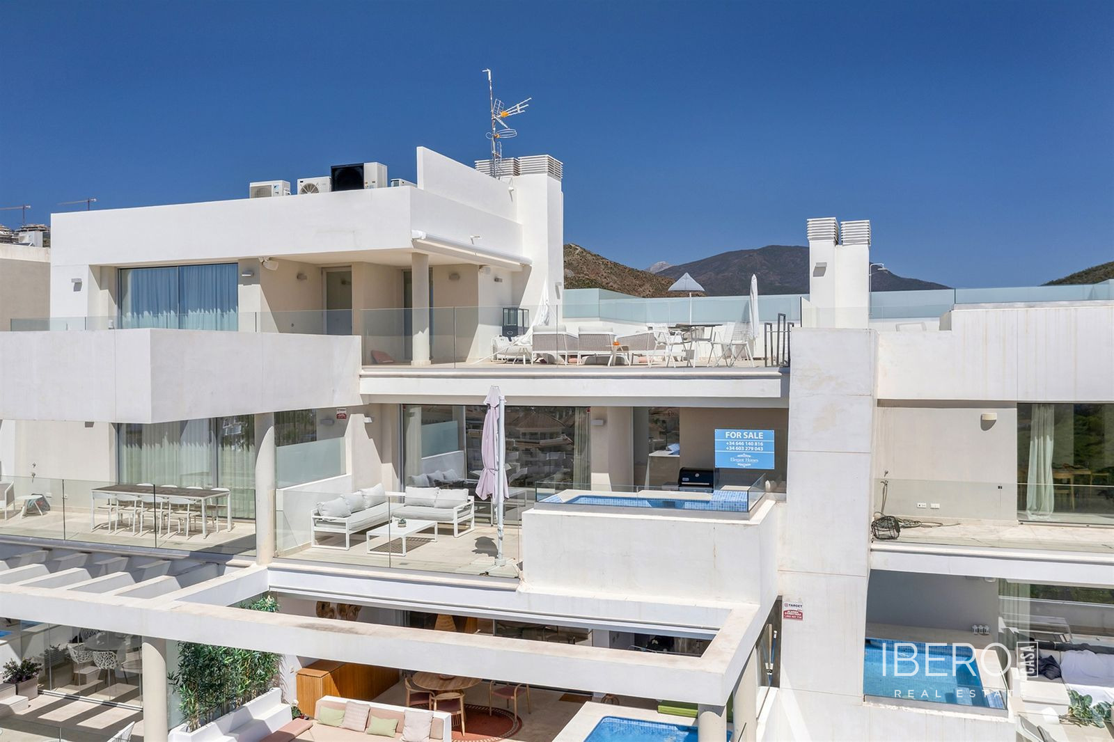 Apartmán se 2 ložnicemi a výhledem na moře, Nueva Andalucía