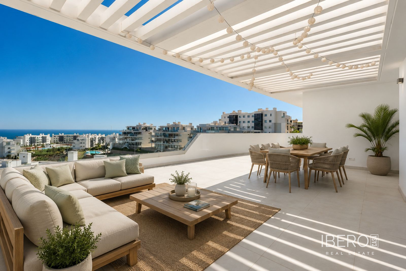 Apartmán se 3 ložnicemi a výhledem na moře, Fuengirola