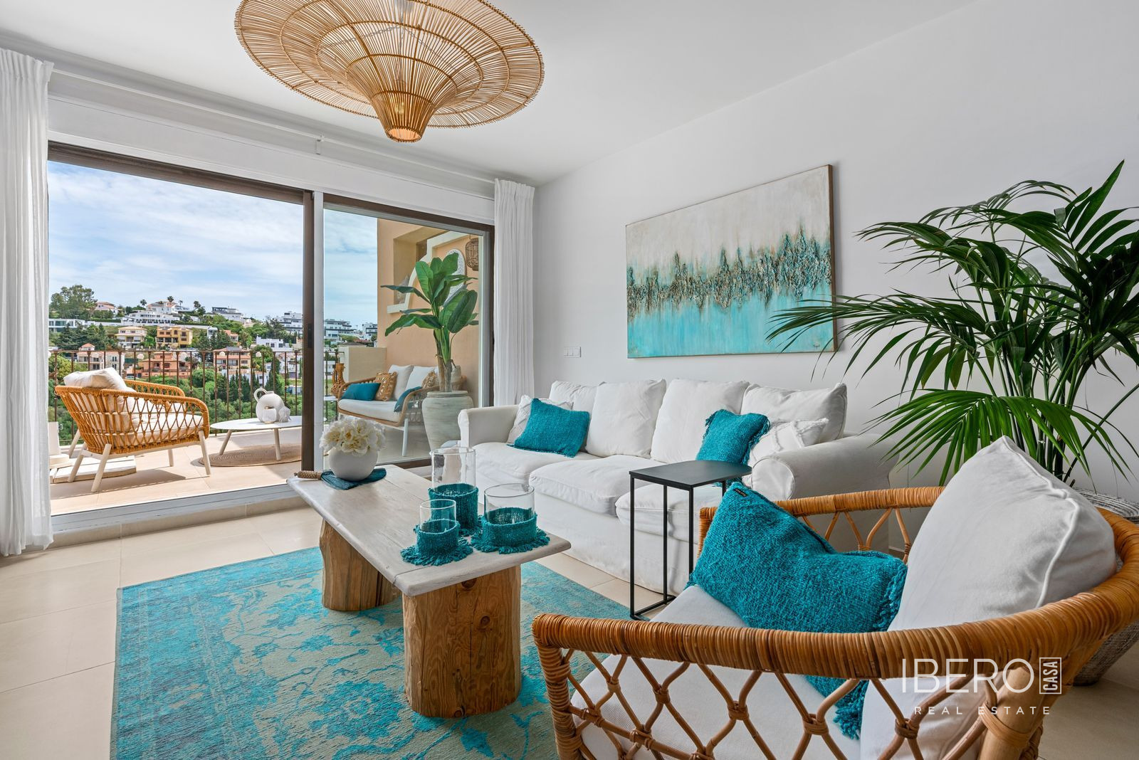 Apartmán se 3 ložnicemi a výhledem na golf, Estepona