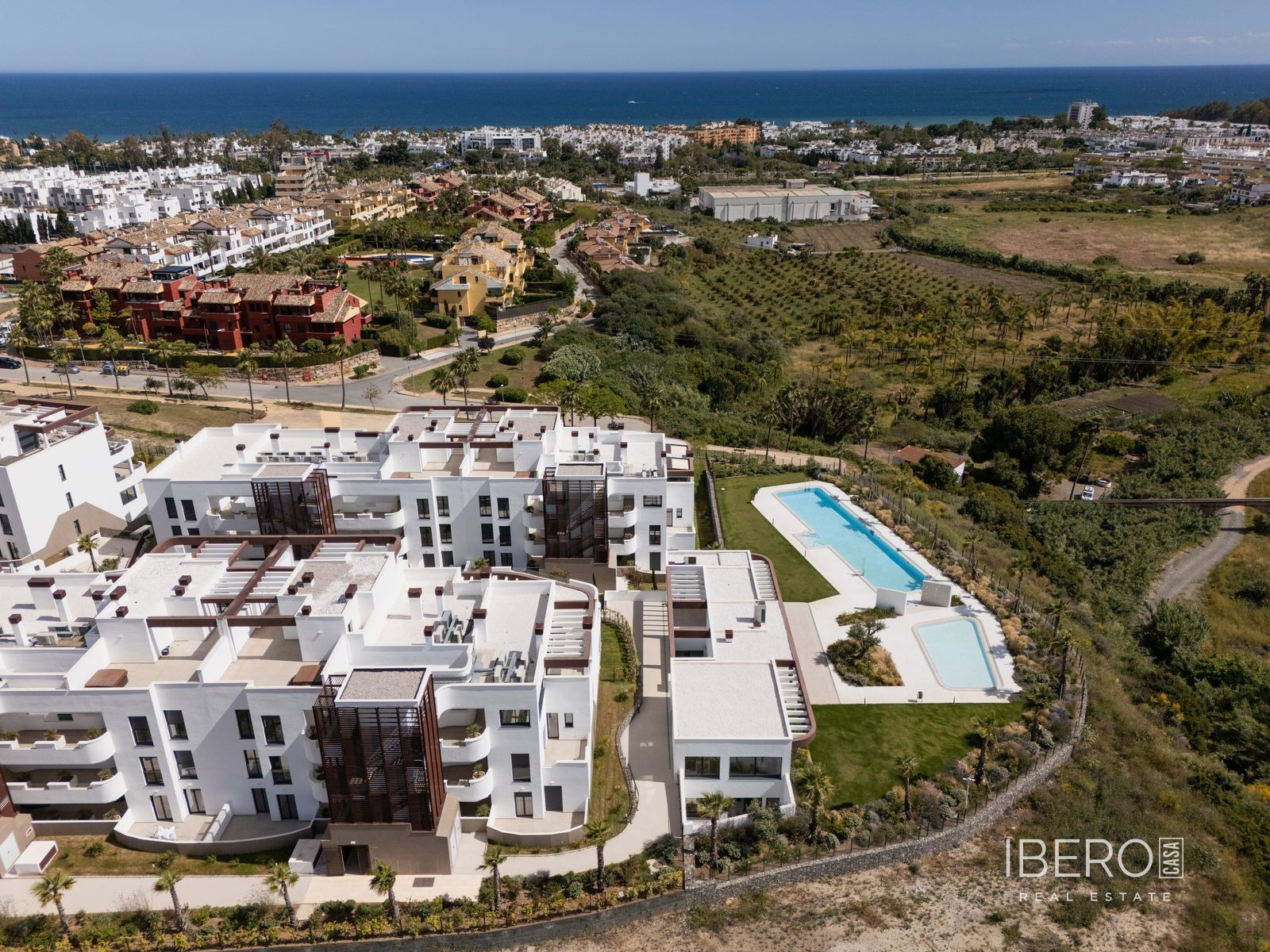 Apartmán se 3 ložnicemi a výhledem na golf, Estepona