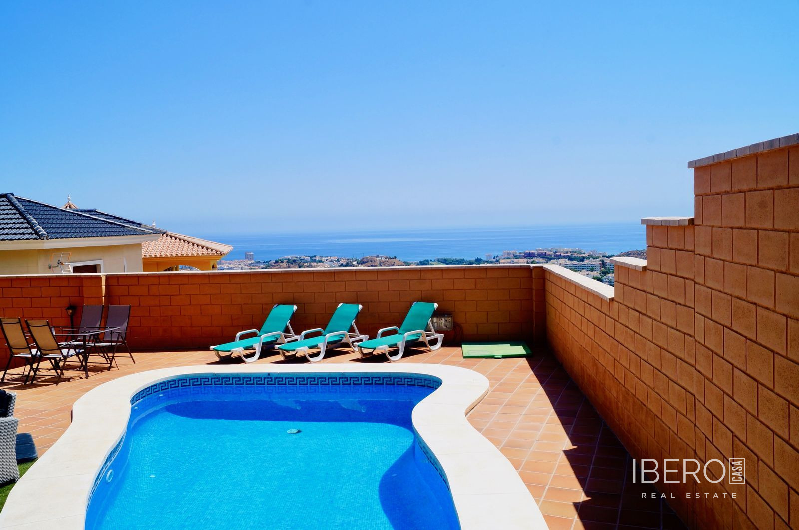 Dům se 4 ložnicemi a výhledem na moře, Benalmadena