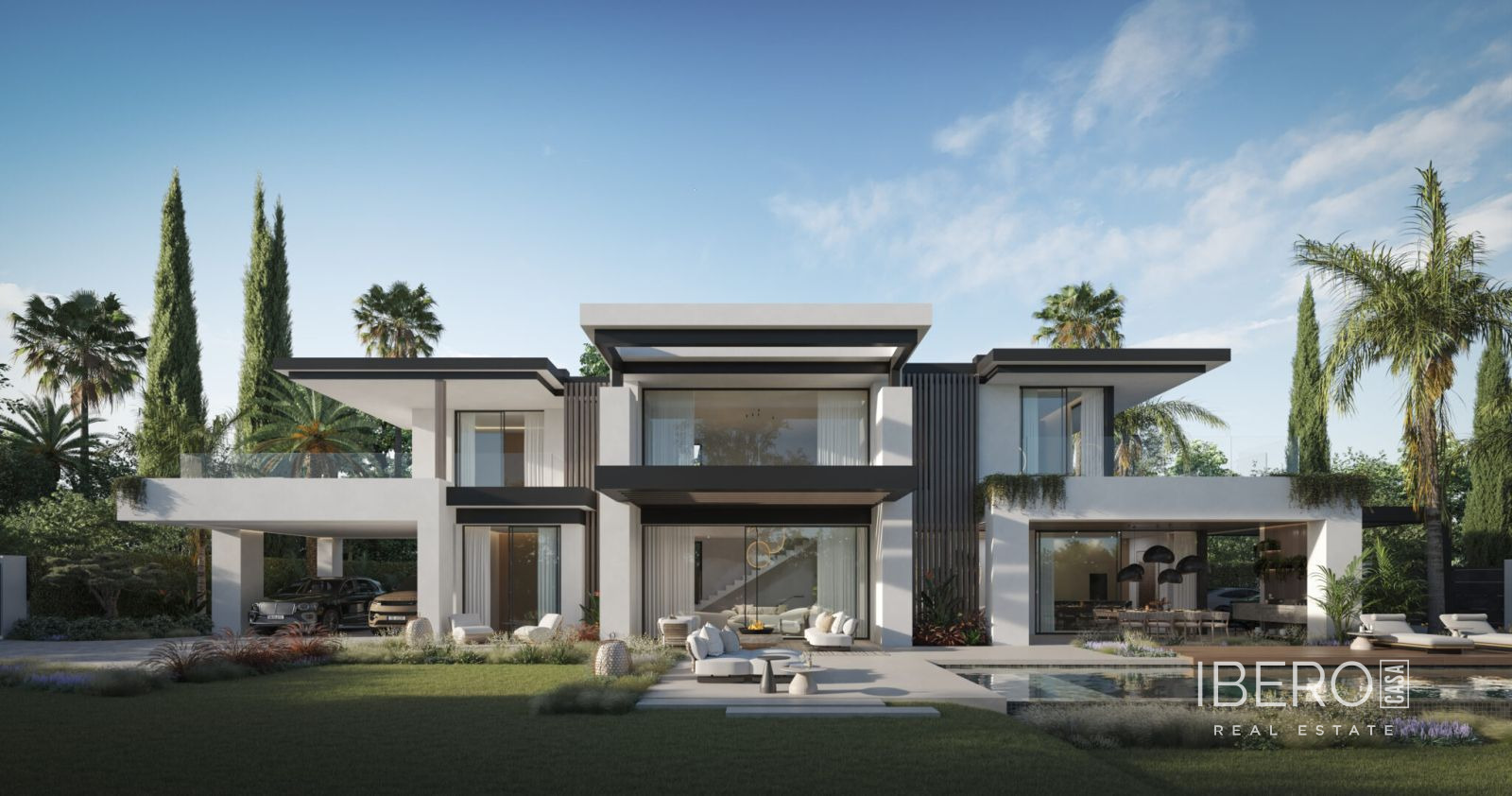 Nový dům se 4 ložnicemi a výhledem na moře, Marbella