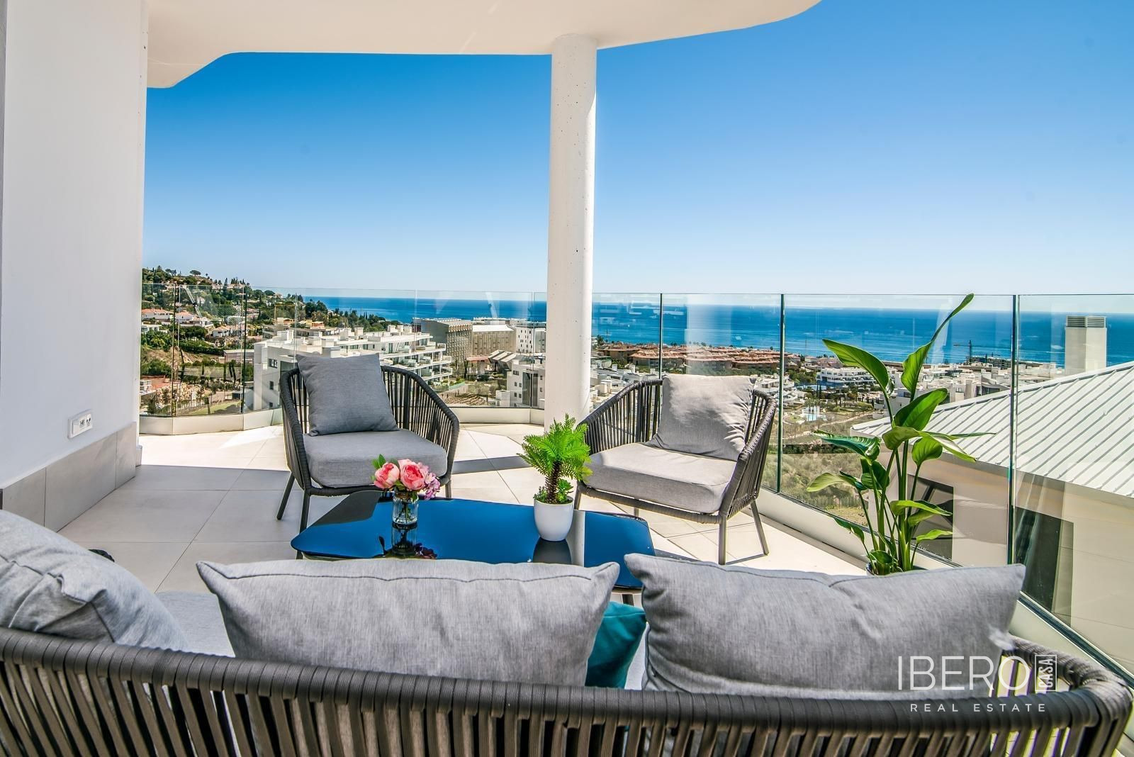 Apartmán se 3 ložnicemi a výhledem na moře, Fuengirola