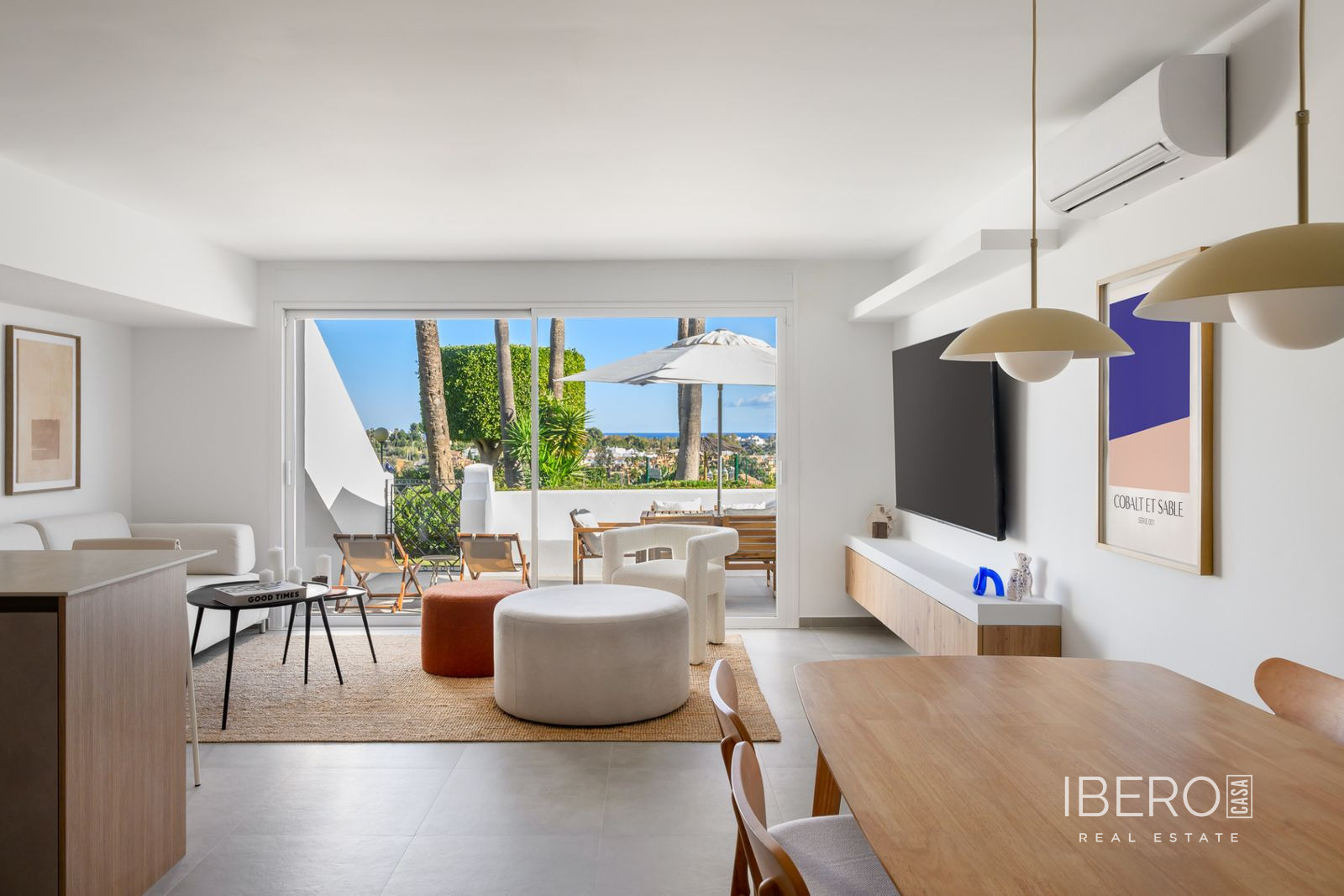Nový apartmán se 3 ložnicemi a výhledem na moře, El Paraiso