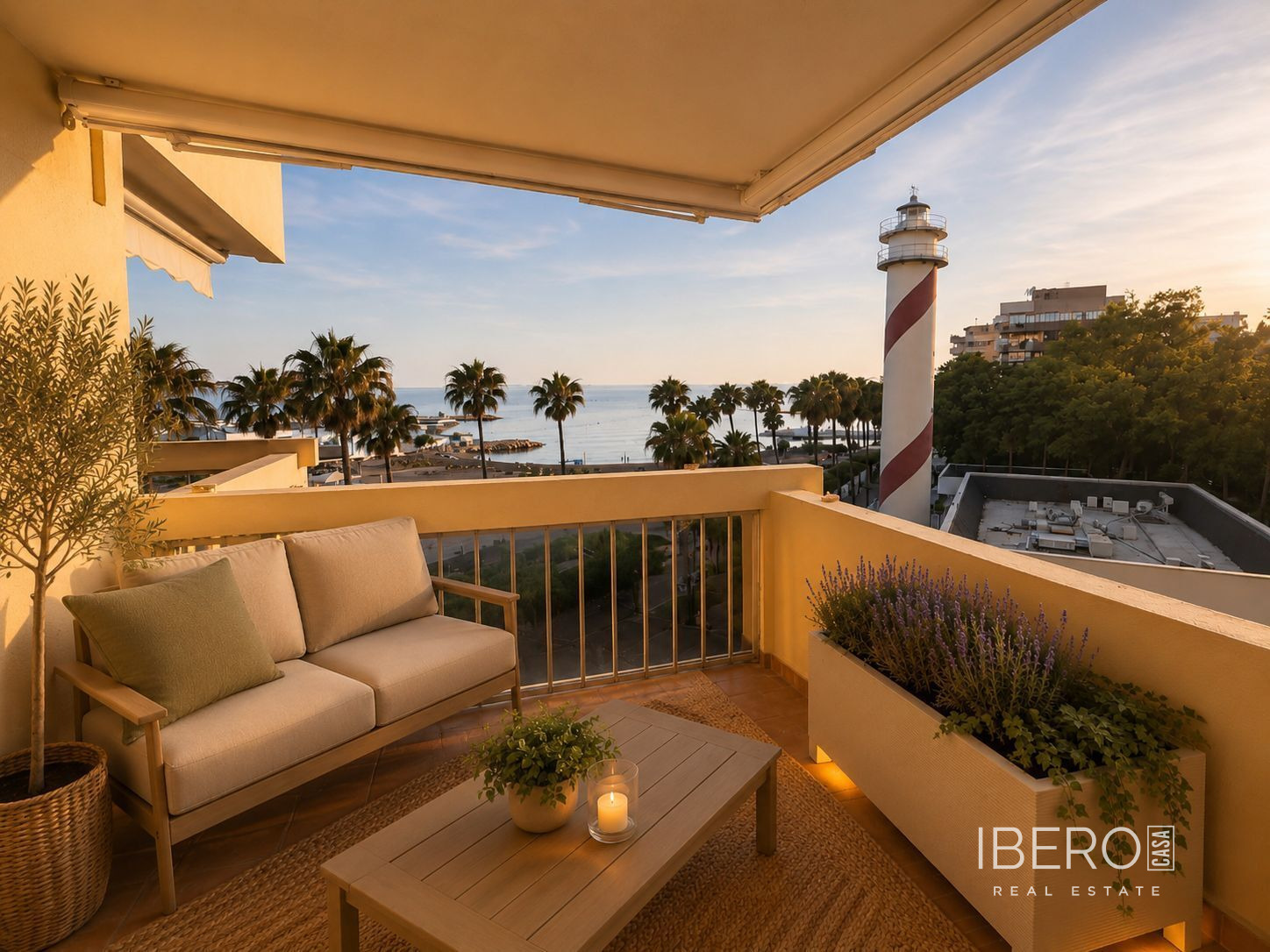 Apartmán se 2 ložnicemi a výhledem na moře, Marbella