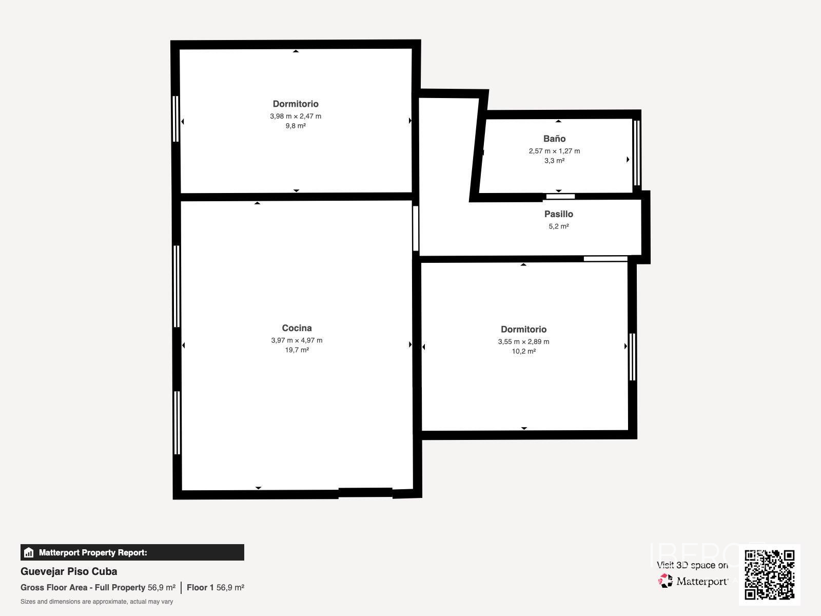 Apartmán se 2 ložnicemi, Guevejar
