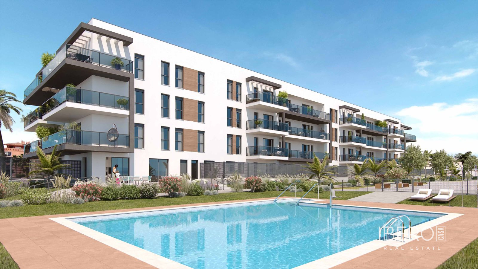 Apartamento de obra nueva de 2 dormitorios con vistas al mar, El Ejido
