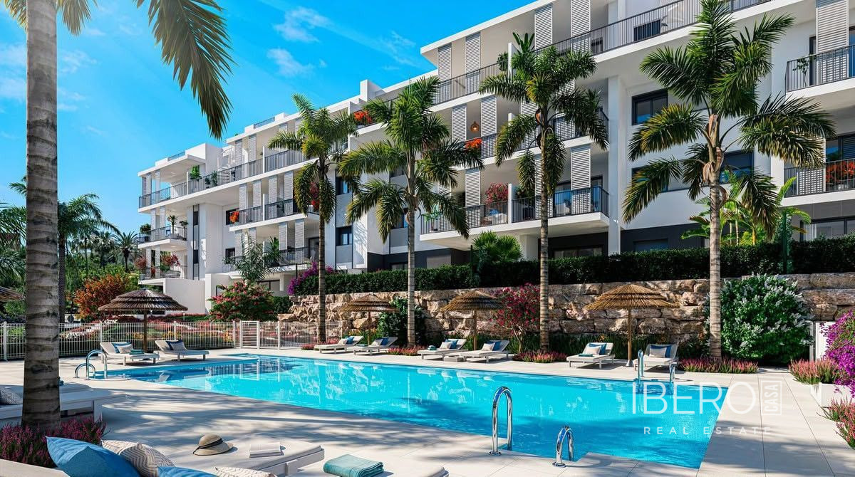 Nový apartmán se 2 ložnicemi kousek od mariny, Estepona