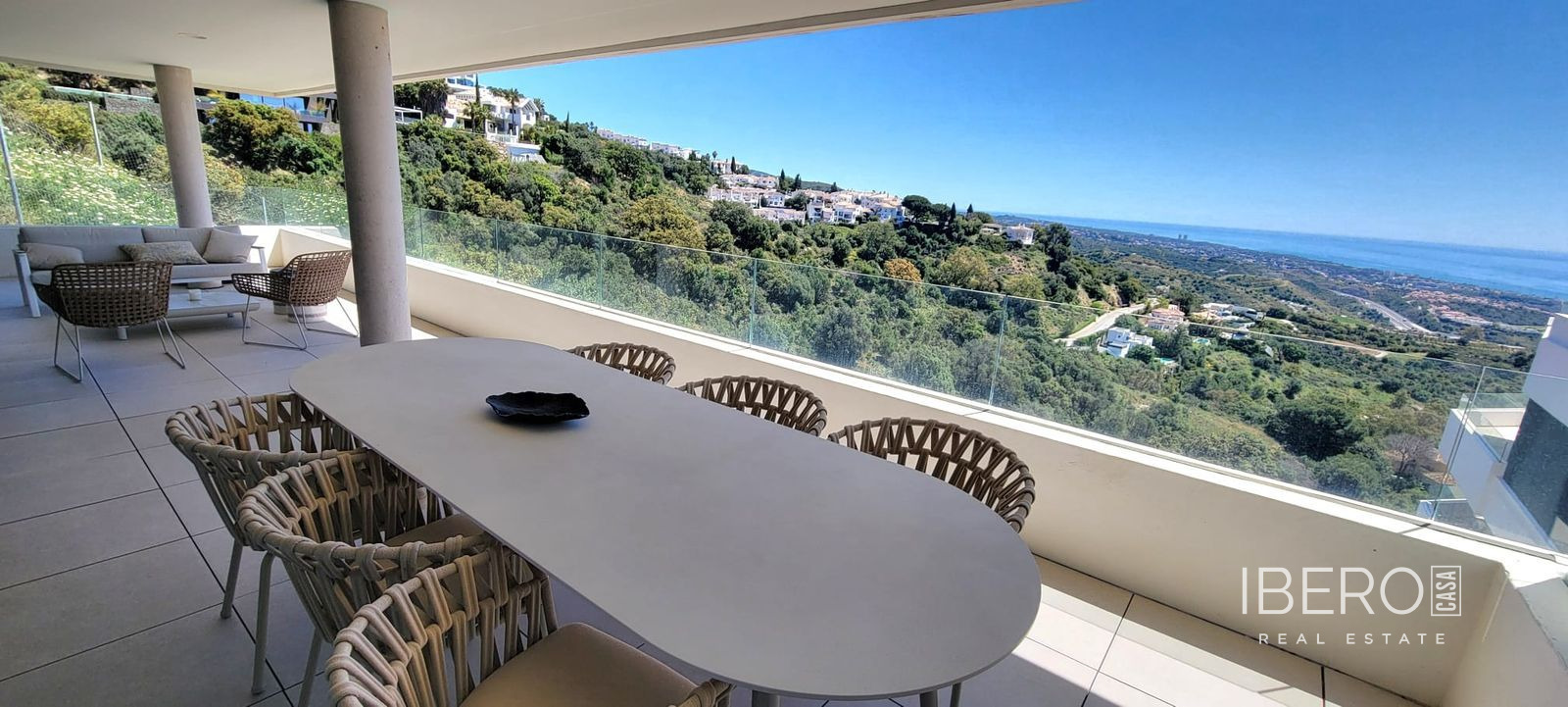 Nový apartmán se 3 ložnicemi a výhledem na moře, Altos de los Monteros