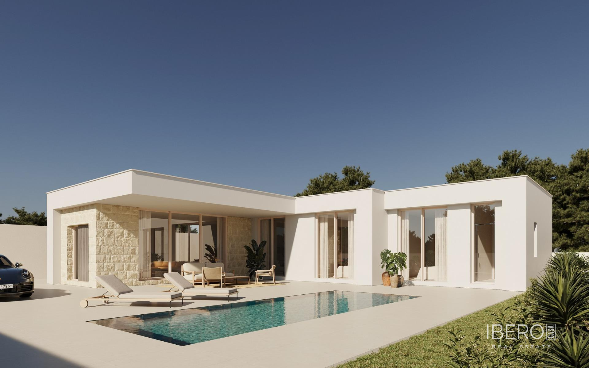 Rozestavěný dům 133 m² kousek od moře, Polop