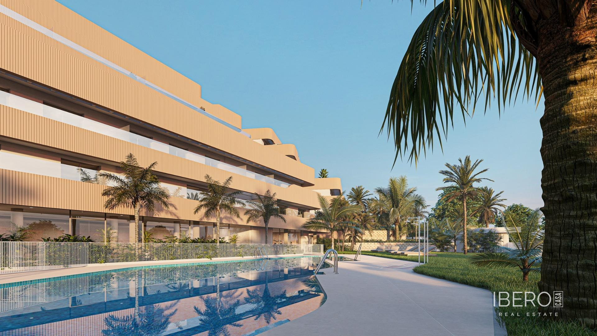 Rozestavěný apartmán 124 m² kousek od moře, Estepona