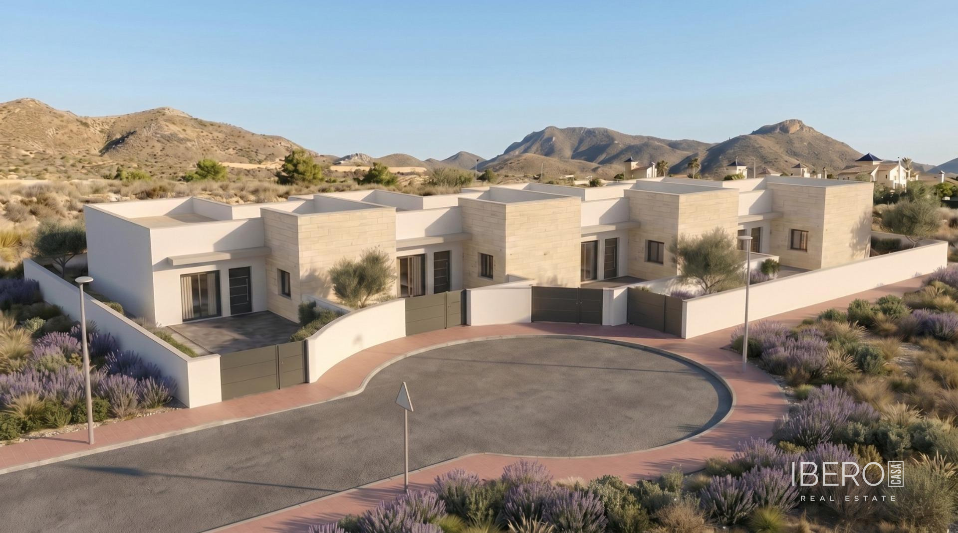 Rozestavěný dům 60 m² se střešní terasou, Mazarron
