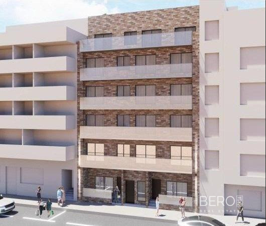 Rozestavěný apartmán 70 m² kousek od moře, Torrevieja