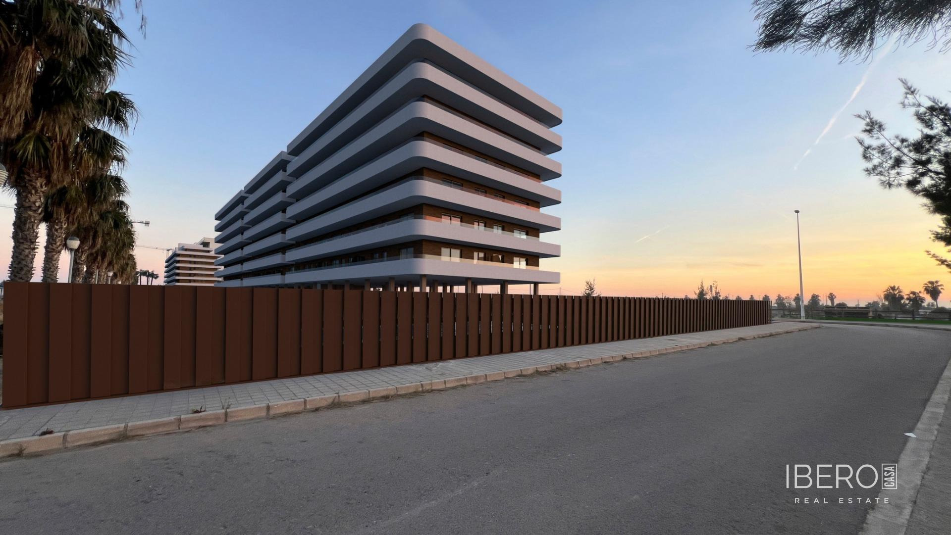 Rozestavěný apartmán 65 m² s výhledem na moře, Moncofa