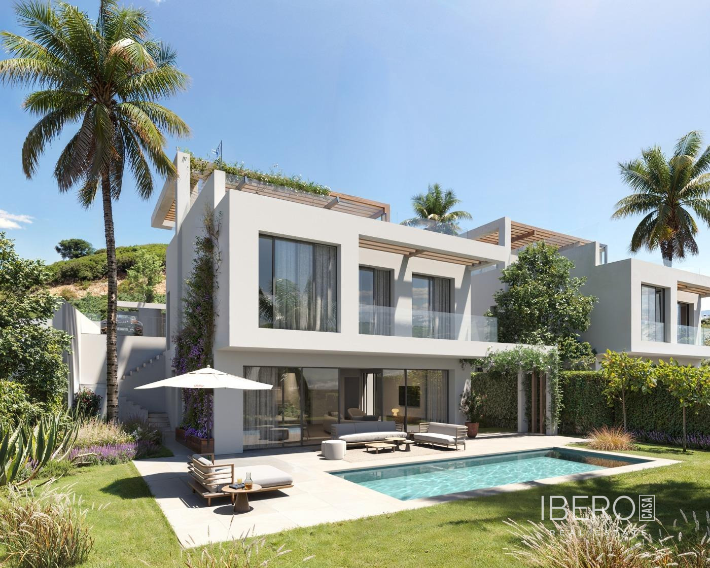 Rozestavěný dům 230 m² s výhledem na moře, Casares