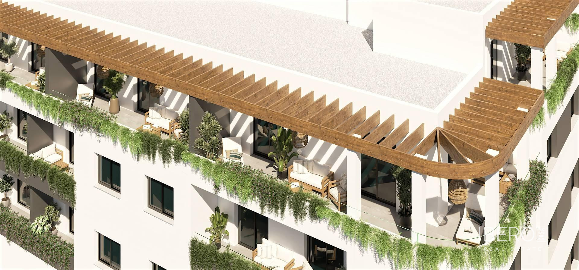 Rozestavěný apartmán 62 m² kousek od moře, Mijas