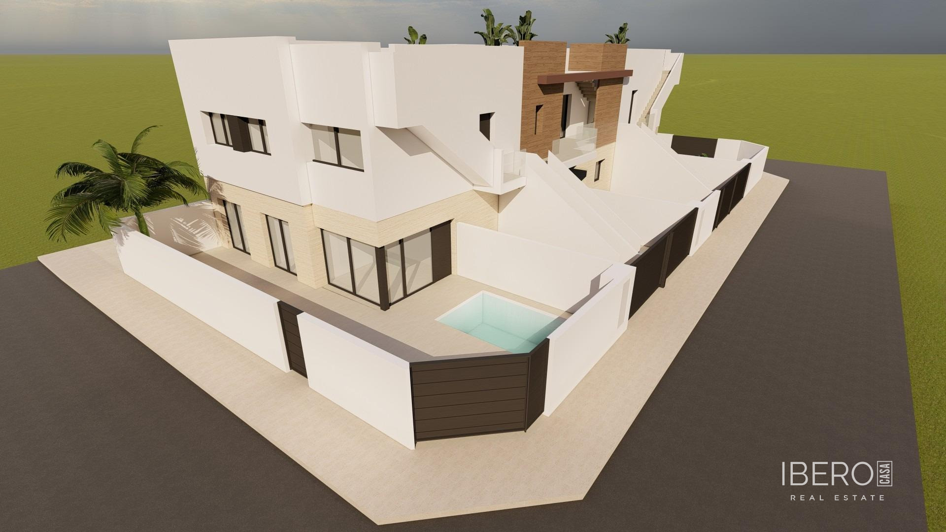 Rozestavěný dům 65 m² kousek od moře, San Pedro del Pinatar