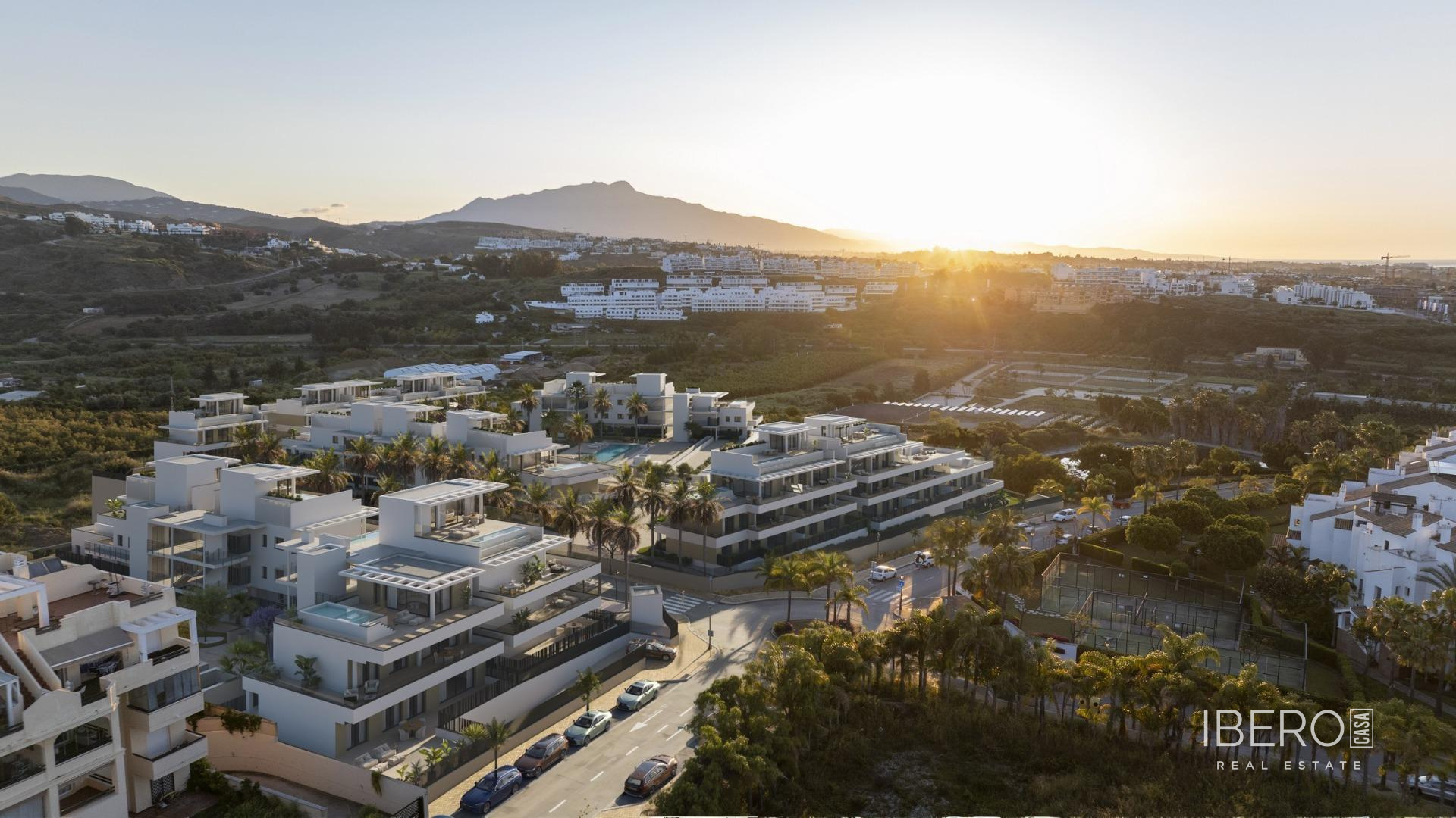 Rozestavěný apartmán 110 m² kousek od moře, Estepona