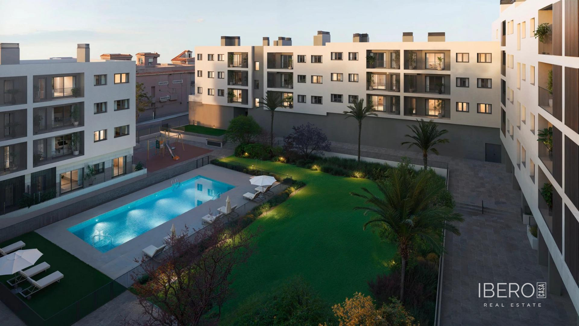 Rozestavěný apartmán se 2 ložnicemi kousek od moře, Alicante