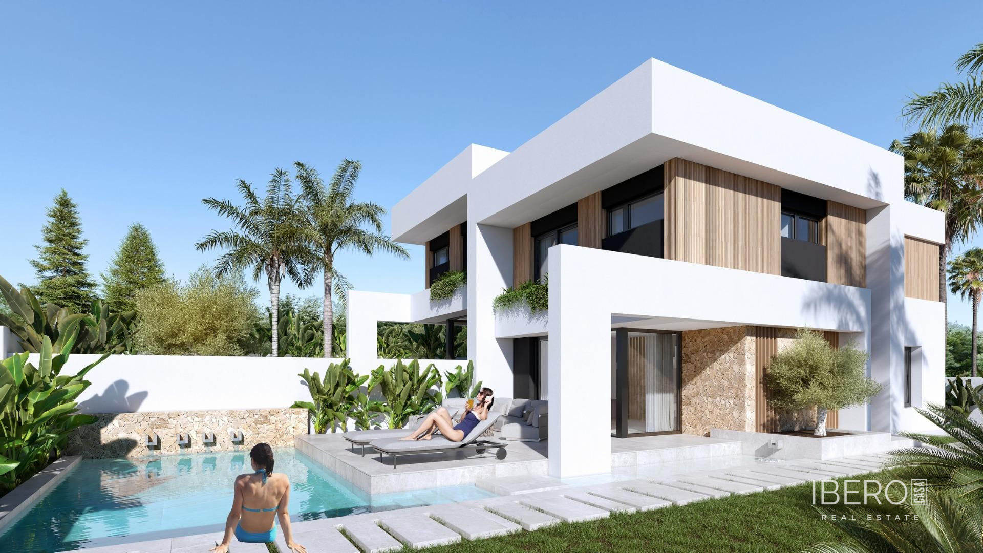 Rozestavěný dům se 3 ložnicemi kousek od golfu, Orihuela Costa