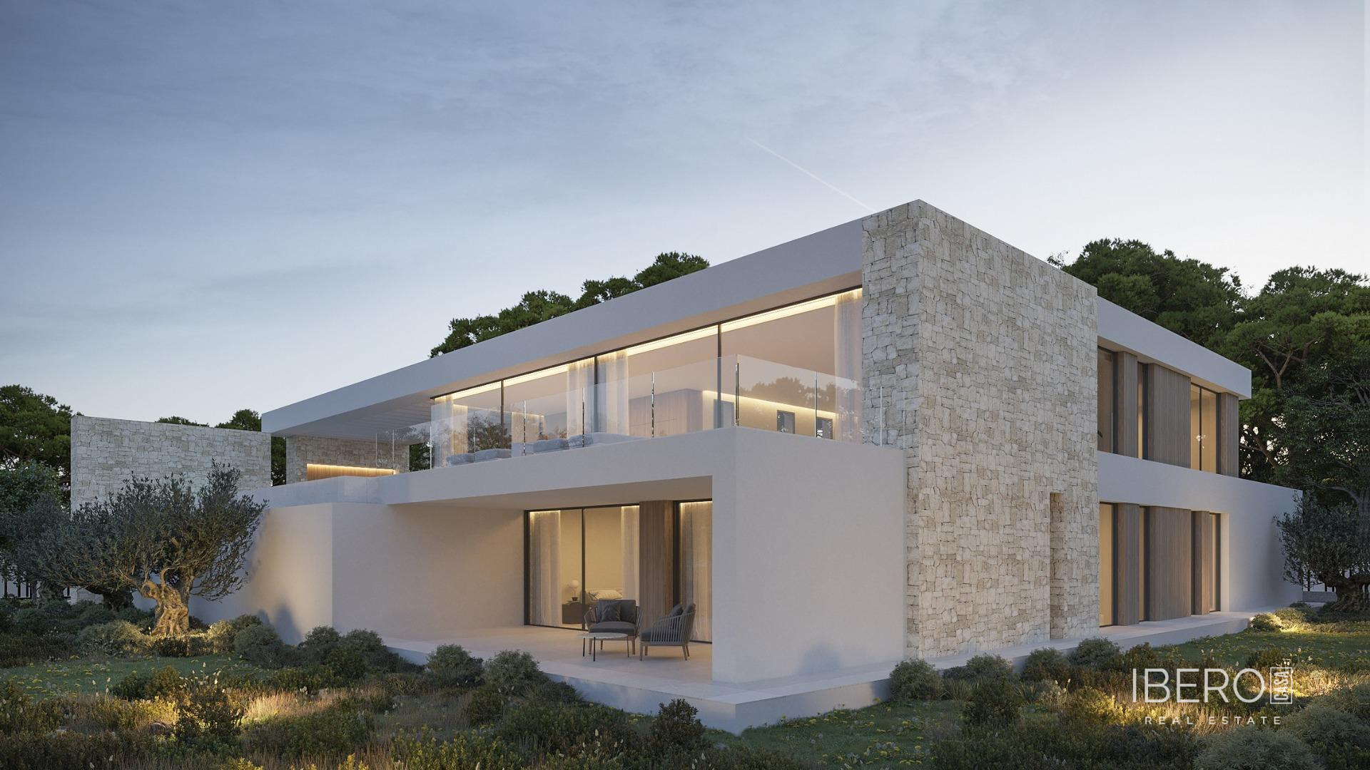 Rozestavěný dům se 4 ložnicemi kousek od moře, Moraira_Teulada