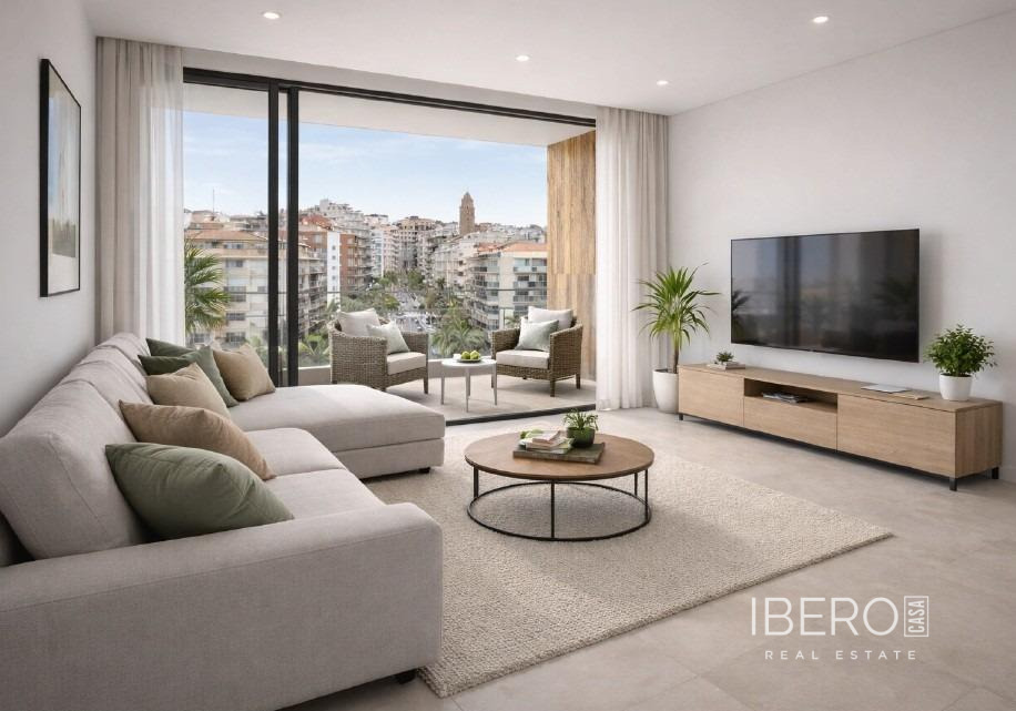 Rozestavěný apartmán se 2 ložnicemi kousek od moře, Torrevieja