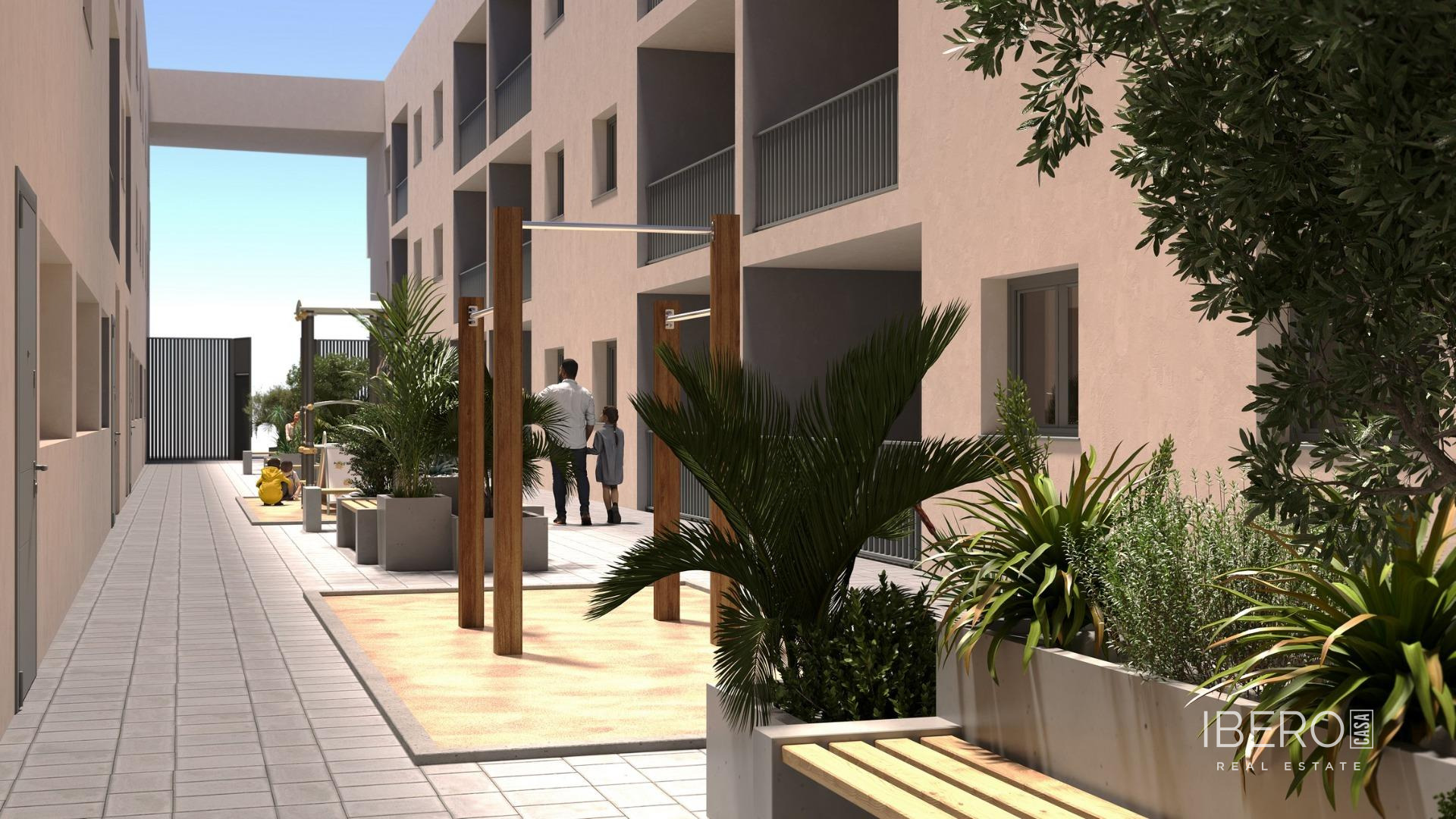 Rozestavěný apartmán se 3 ložnicemi, San Miguel de Salinas