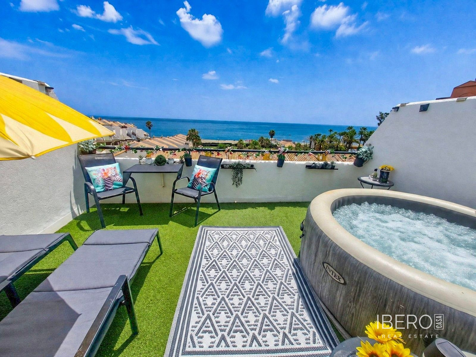 Dům se 4 ložnicemi a výhledem na moře, Estepona