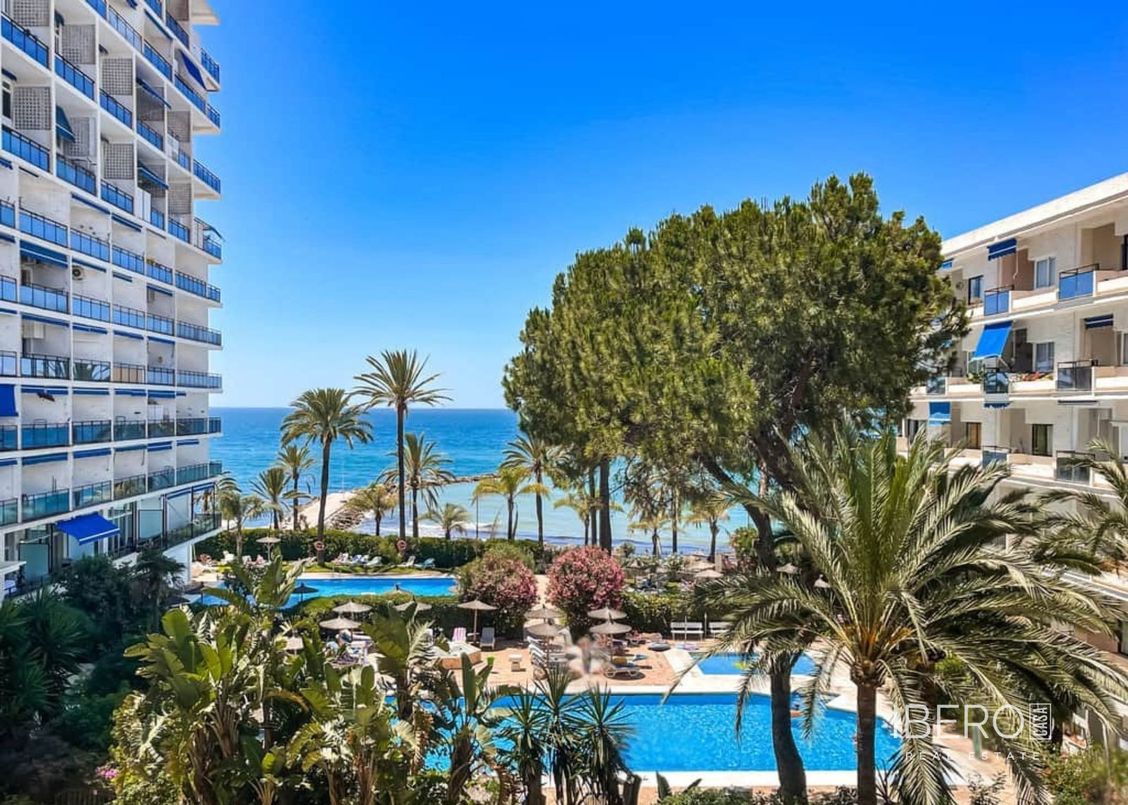 Apartmán se 2 ložnicemi a výhledem na moře, Marbella