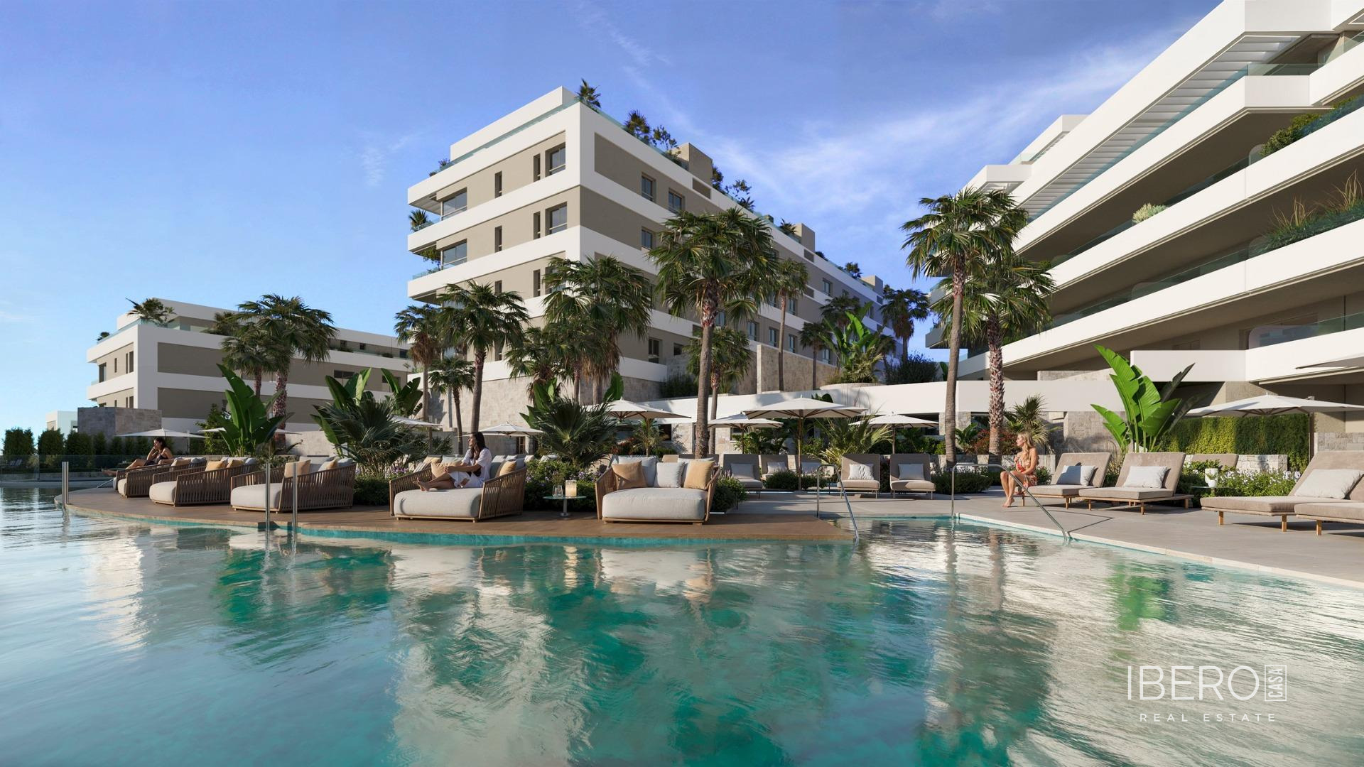 Rozestavěný apartmán se 2 ložnicemi kousek od moře, Mijas