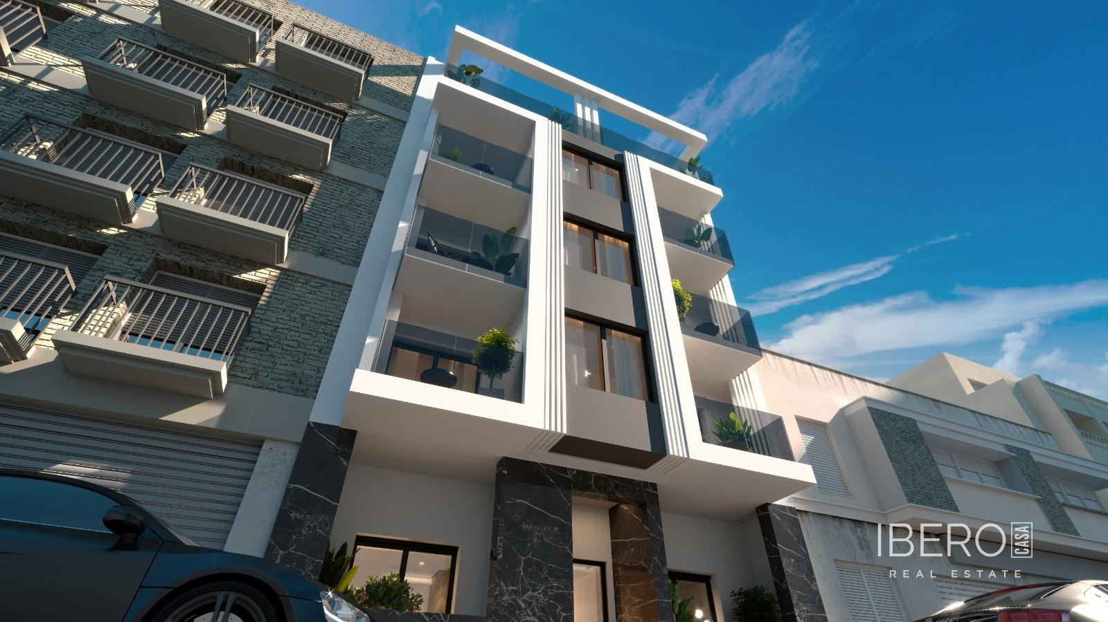 Rozestavěný apartmán s 1 ložnicí kousek od moře, Torrevieja