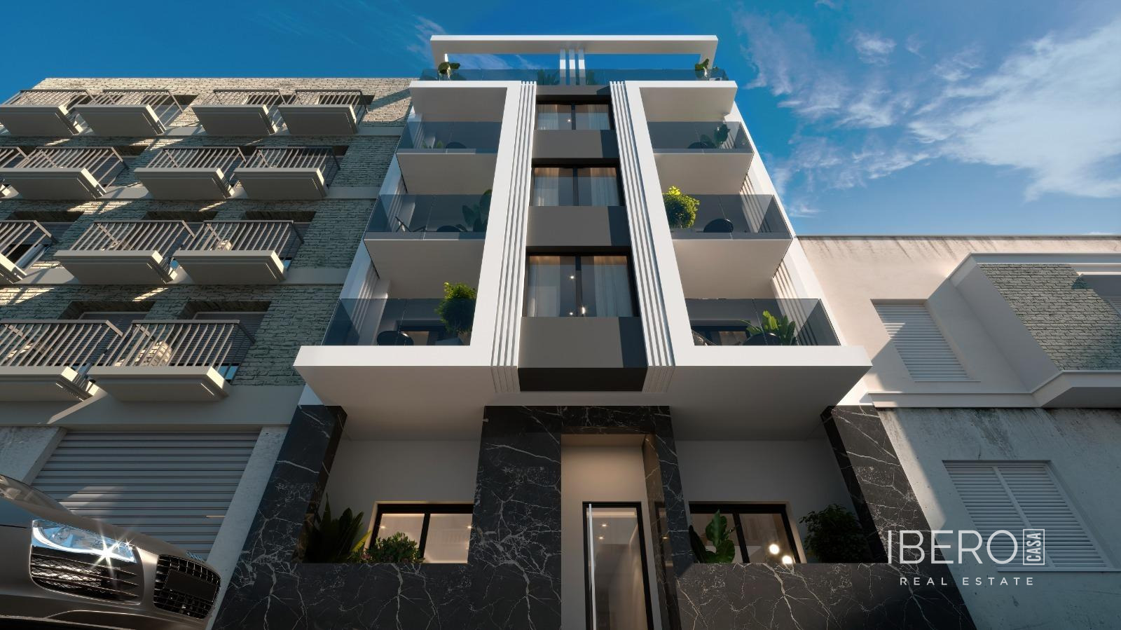 Rozestavěný apartmán se 2 ložnicemi kousek od moře, Torrevieja