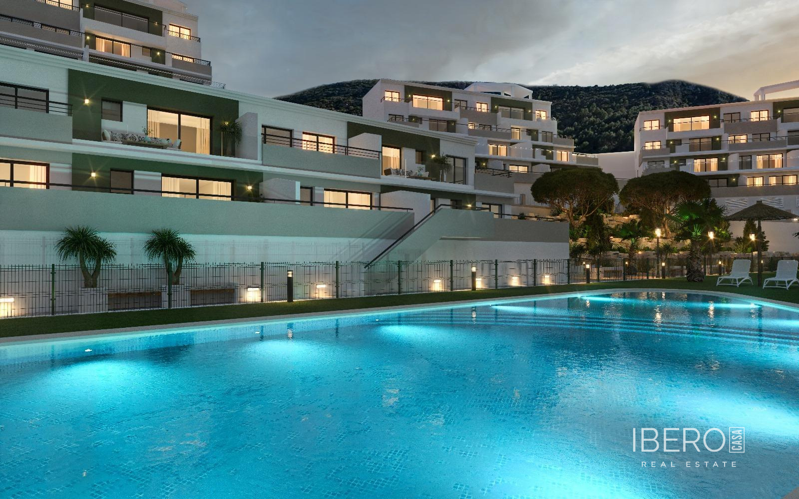 Apartamento en construcción de 3 dormitorios con vistas al mar, Xeresa