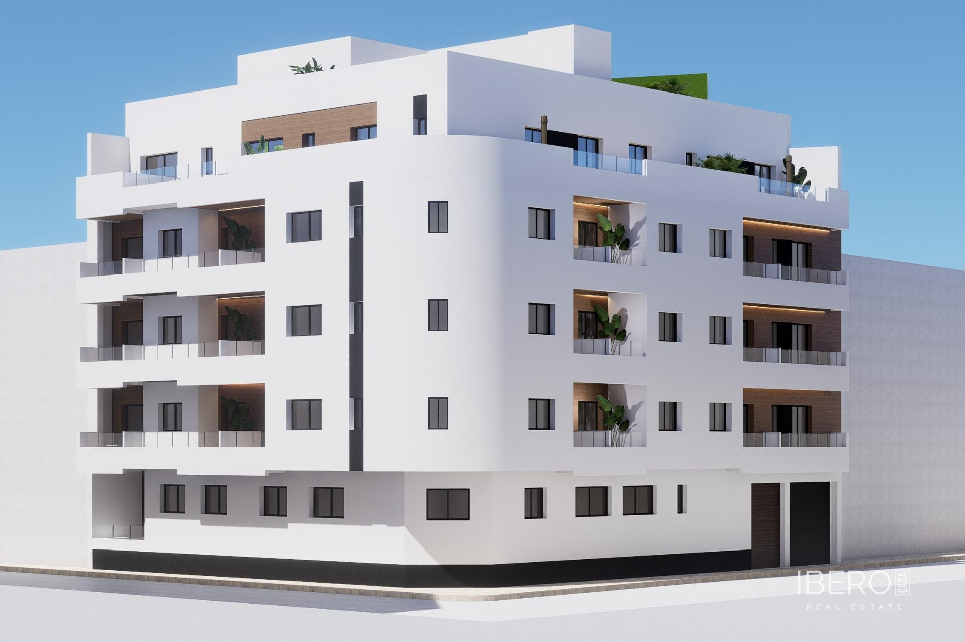 Rozestavěný apartmán se 2 ložnicemi kousek od moře, Torrevieja