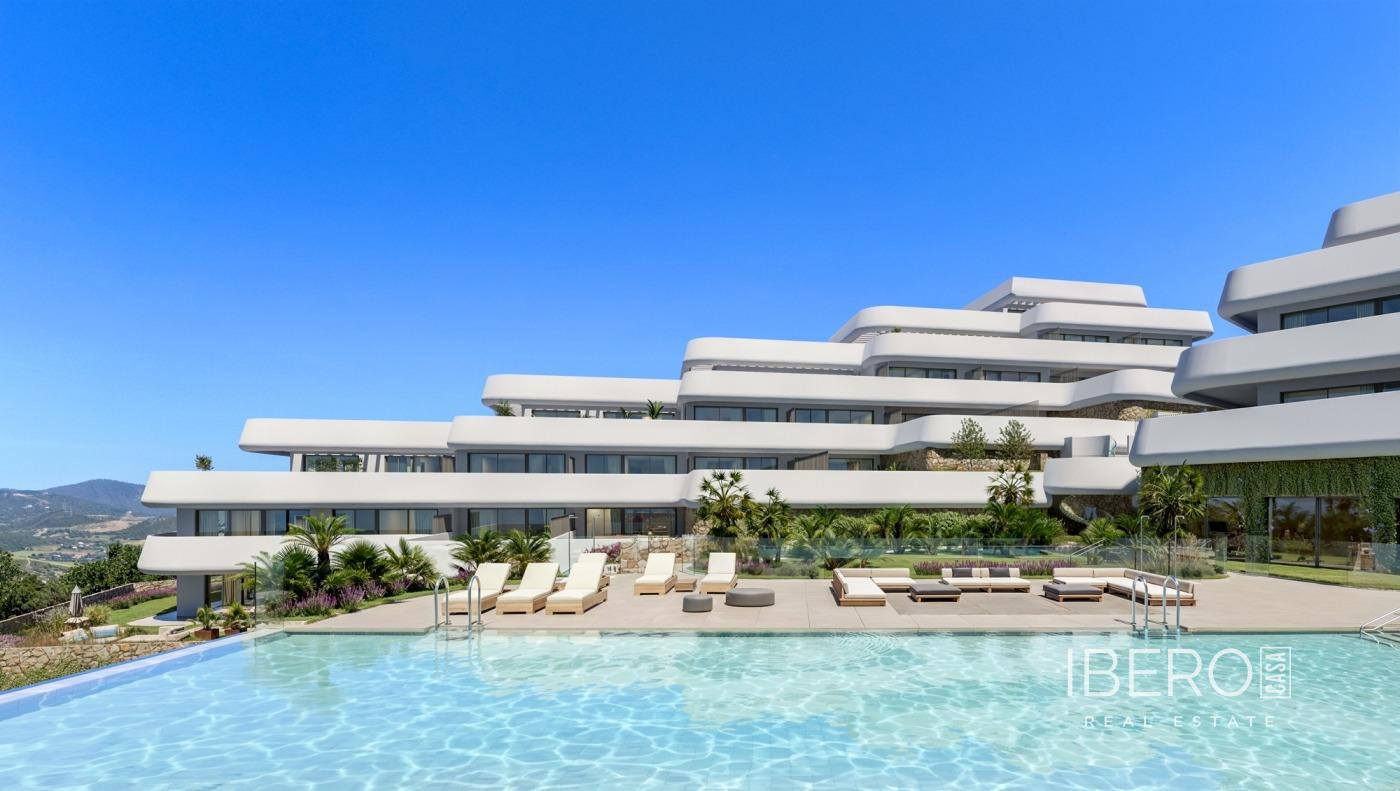 Rozestavěný apartmán se 3 ložnicemi a výhledem na moře, Casares