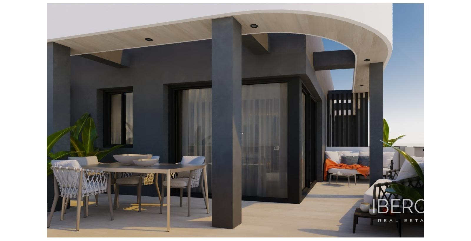Rozestavěný apartmán se 2 ložnicemi kousek od moře, Torrevieja