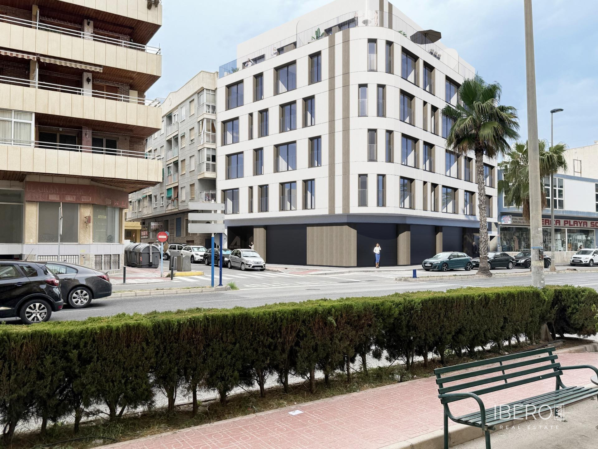Rozestavěný apartmán se 2 ložnicemi kousek od moře, Torrevieja