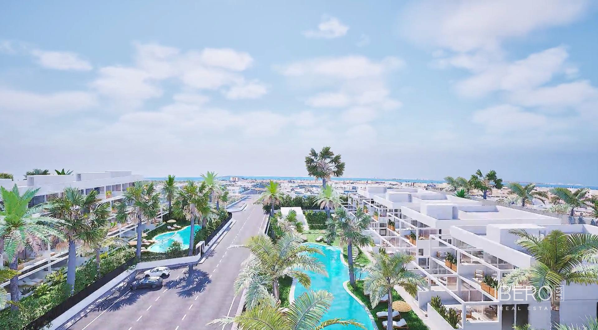 Rozestavěný apartmán se 3 ložnicemi kousek od moře, Cartagena