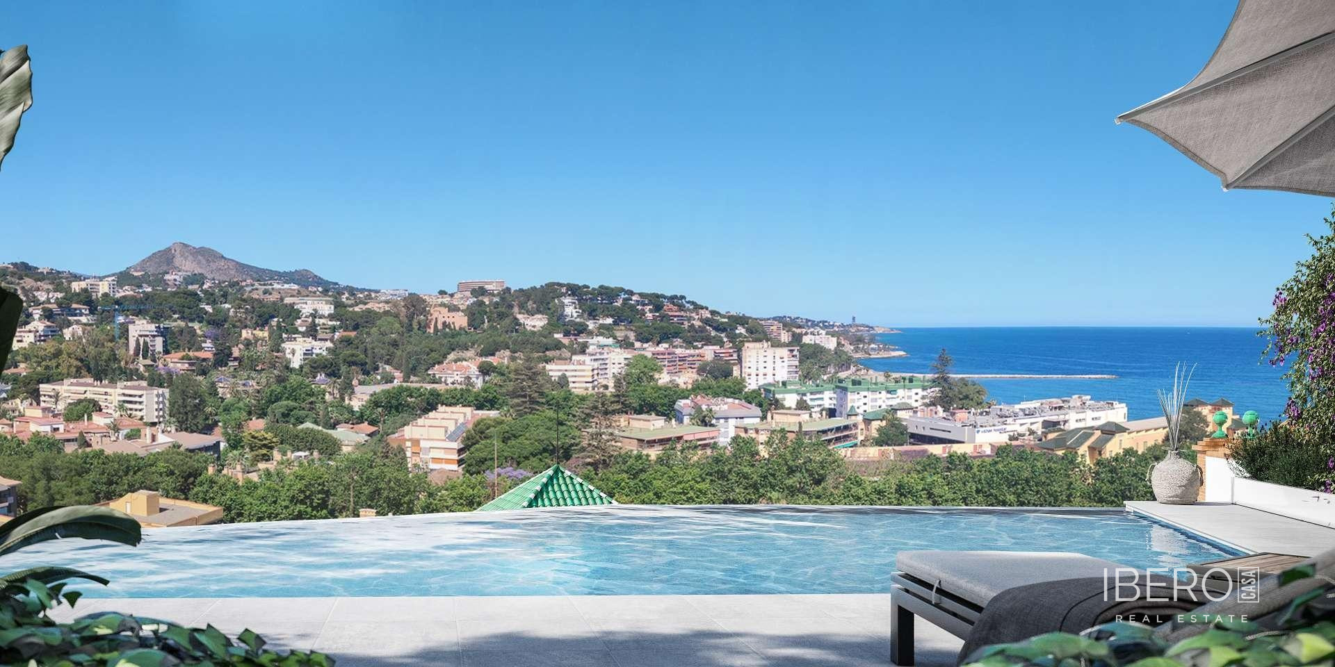 Apartamento en construcción de 3 dormitorios con vistas al mar, Málaga