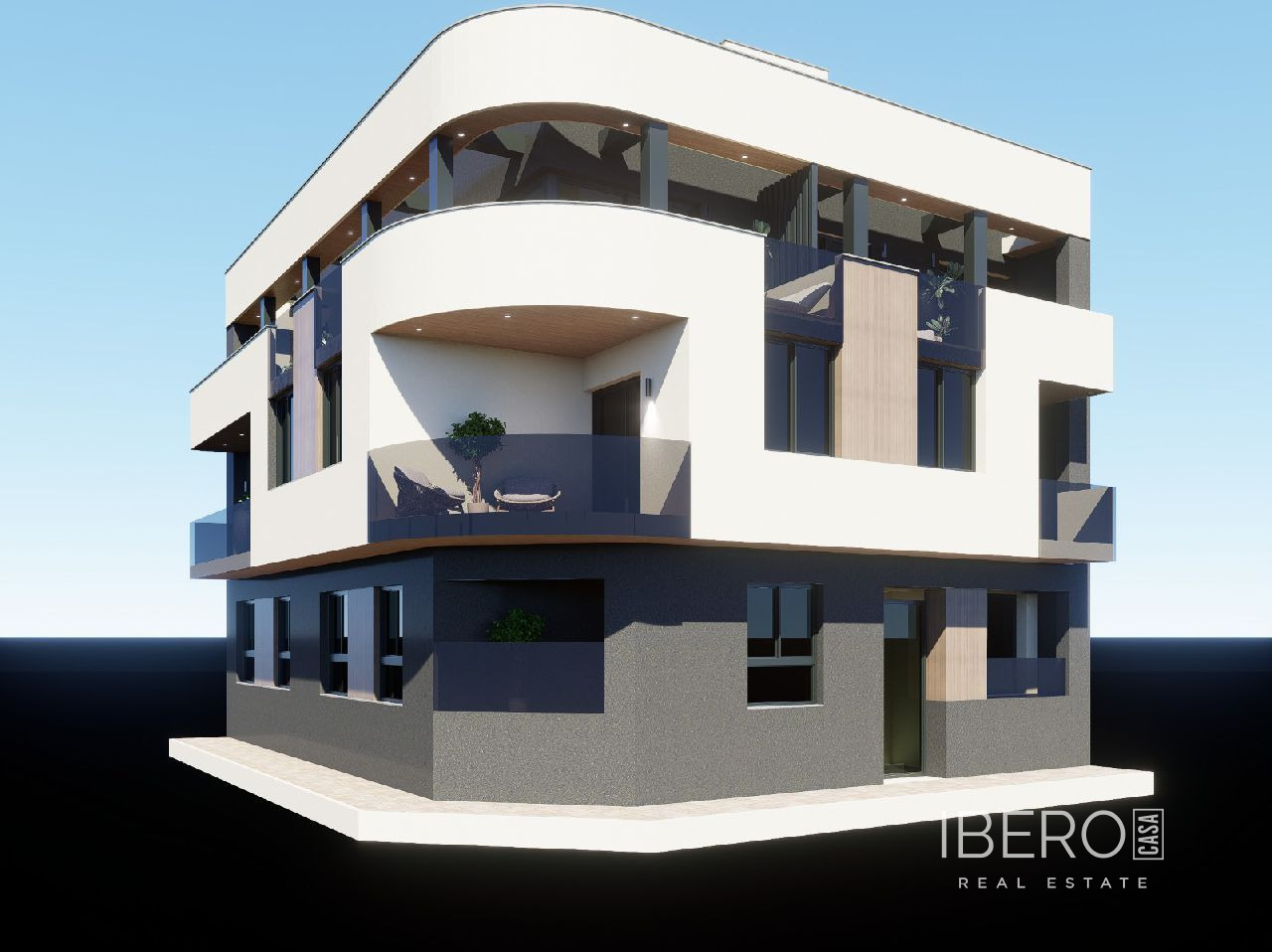 Nový apartmán s 1 ložnicí kousek od mariny, Torrevieja