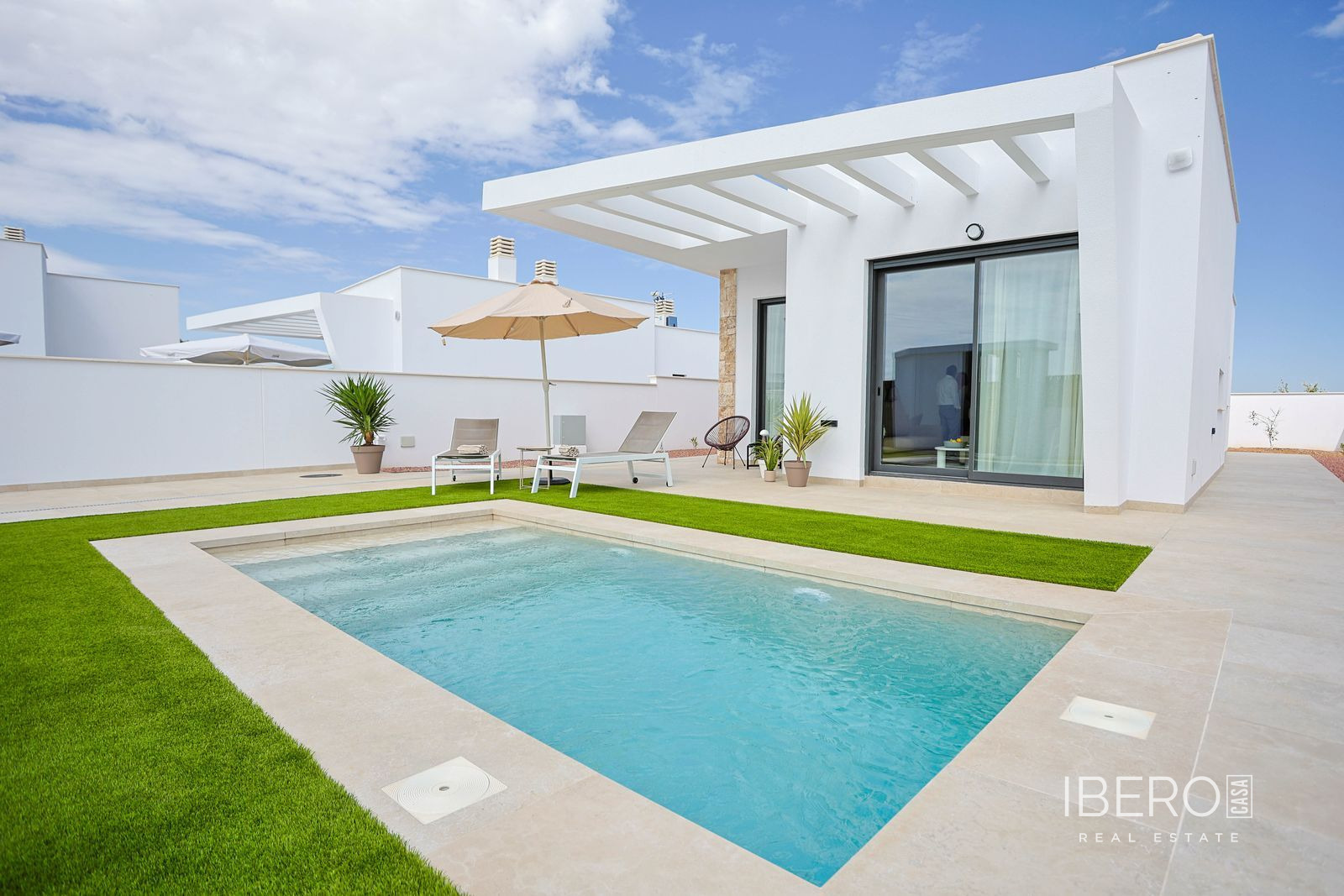 Casa de obra nueva de 2 dormitorios cerca del mar, Alhama de Murcia