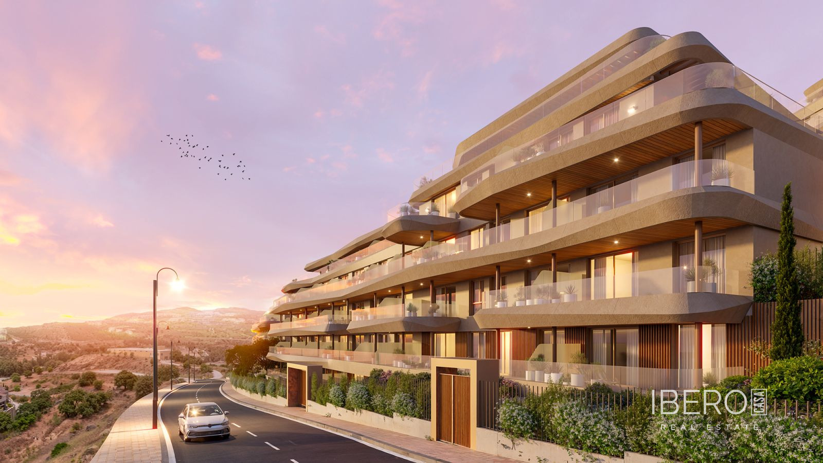 Nový apartmán s 1 ložnicí a výhledem na moře, La Cala de Mijas