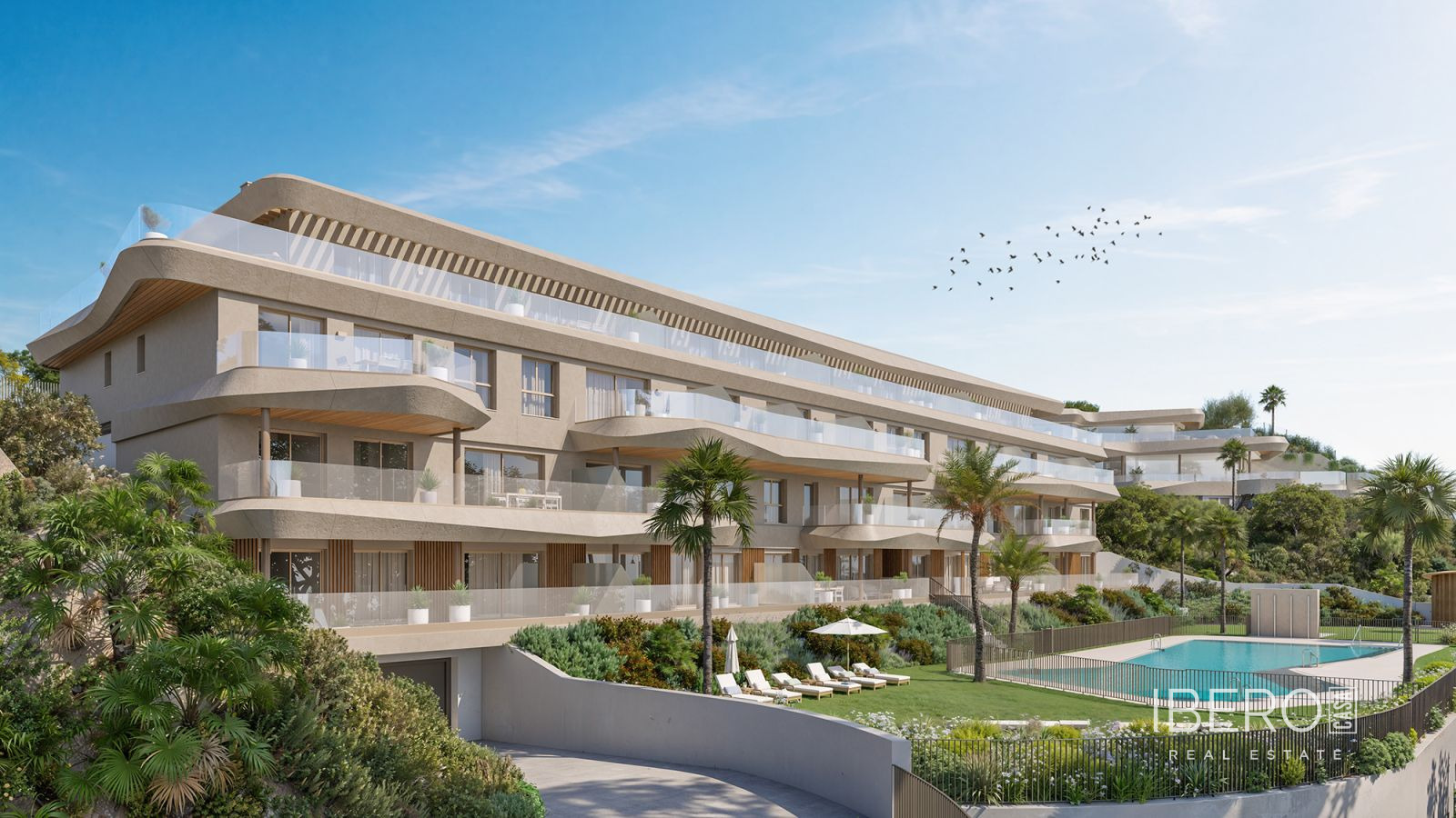 Nový apartmán se 2 ložnicemi a výhledem na moře, La Cala de Mijas