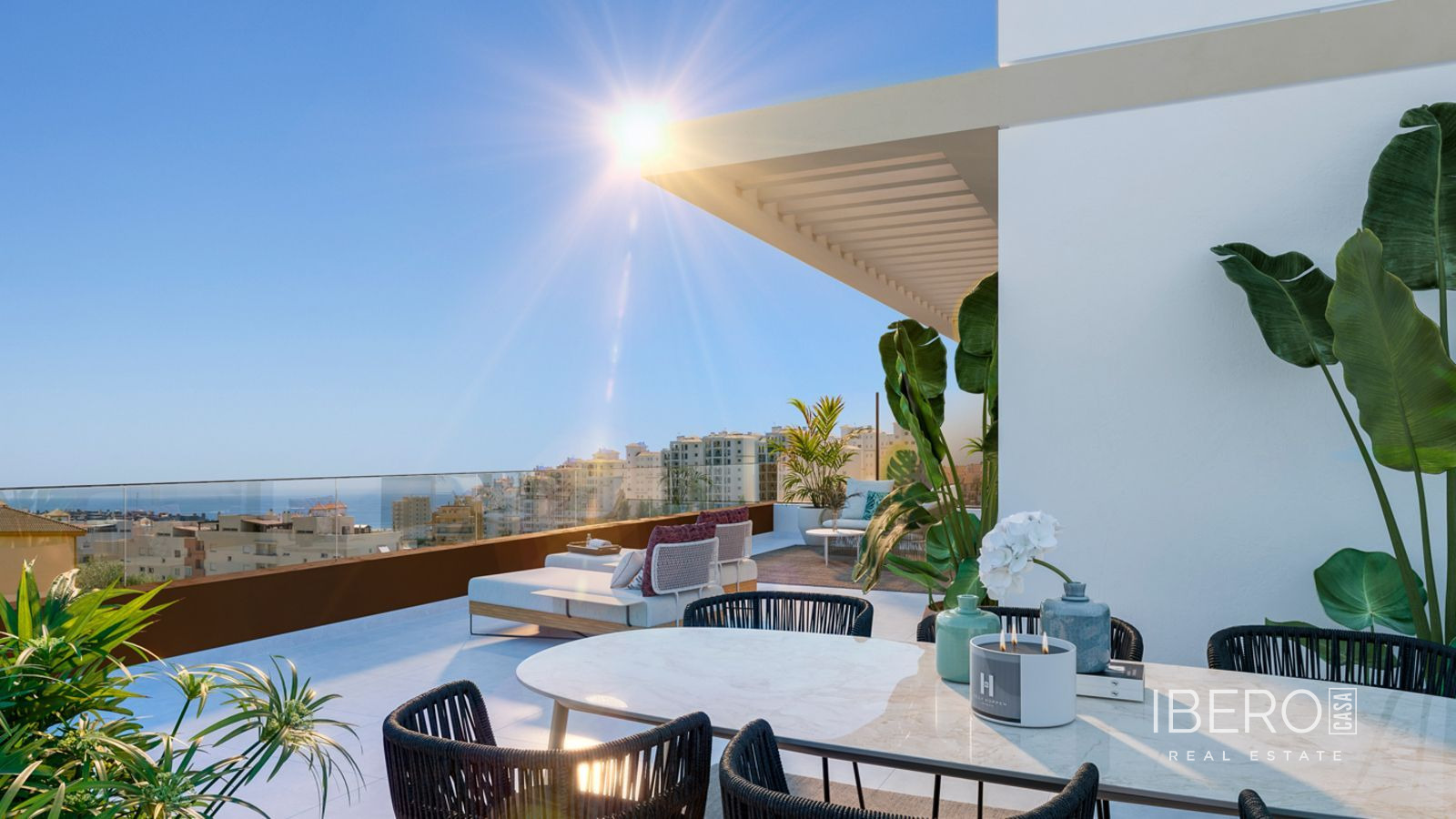 3-bedroom apartment with sea view, Estepona