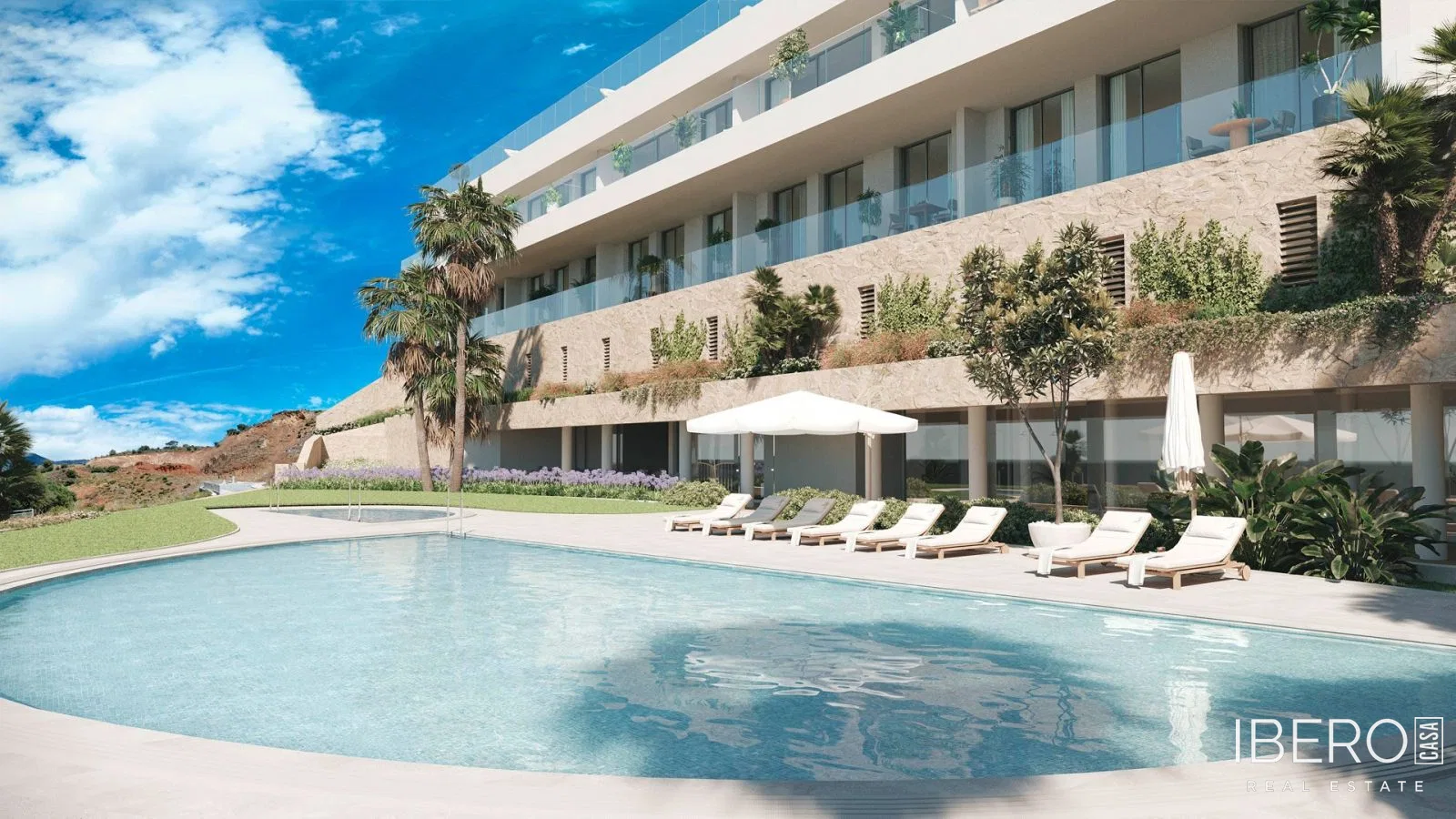 Nový dům se 3 ložnicemi a výhledem na moře, Fuengirola