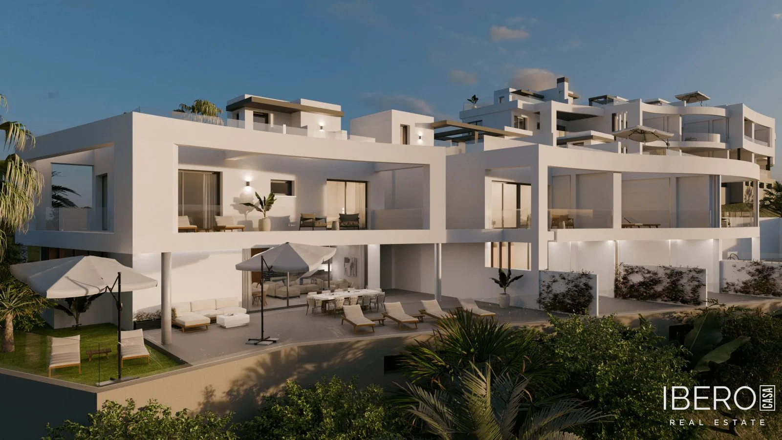 Nový dům se 3 ložnicemi a výhledem na moře, Riviera del Sol