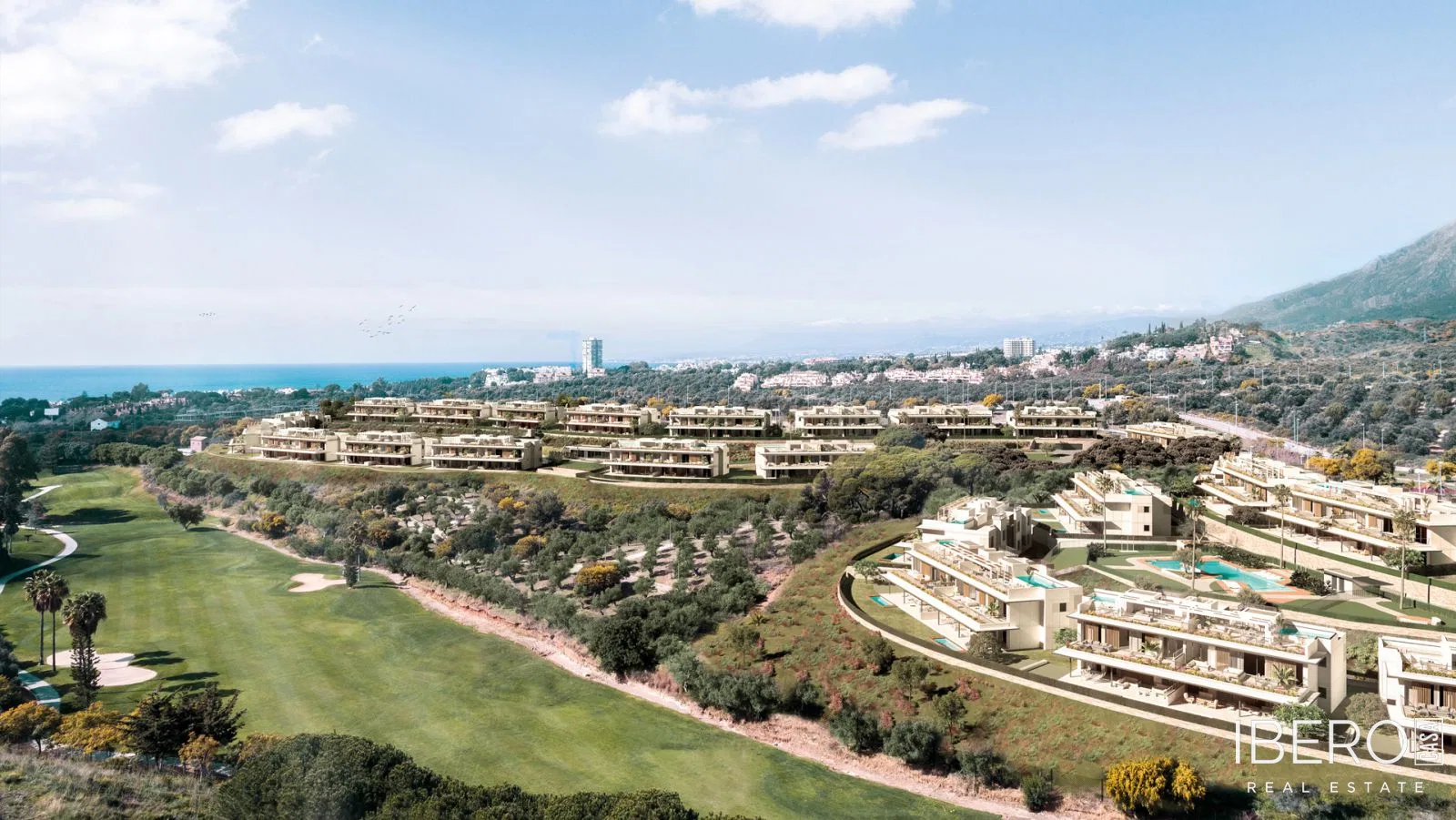 Nový apartmán se 3 ložnicemi a výhledem na moře, Marbella